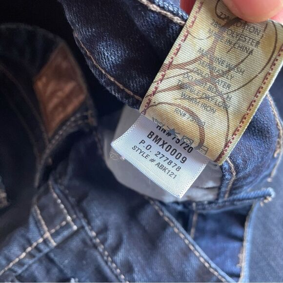 Bke Brie jeans stretch size 28 waist buckle - Picture 5 of 5